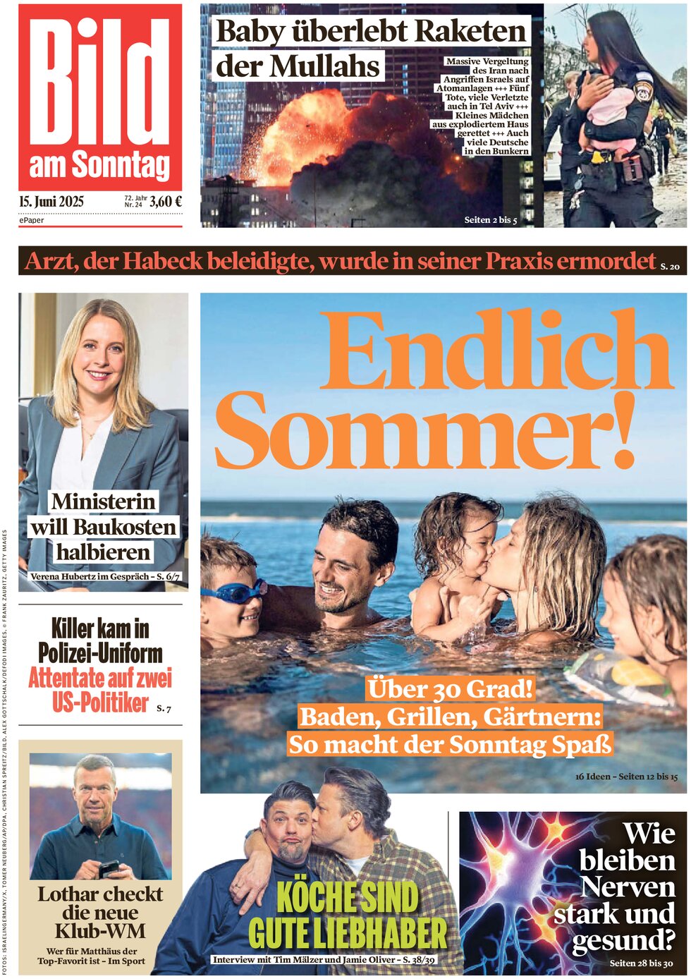 Bild - Front Page - 06/15/2025